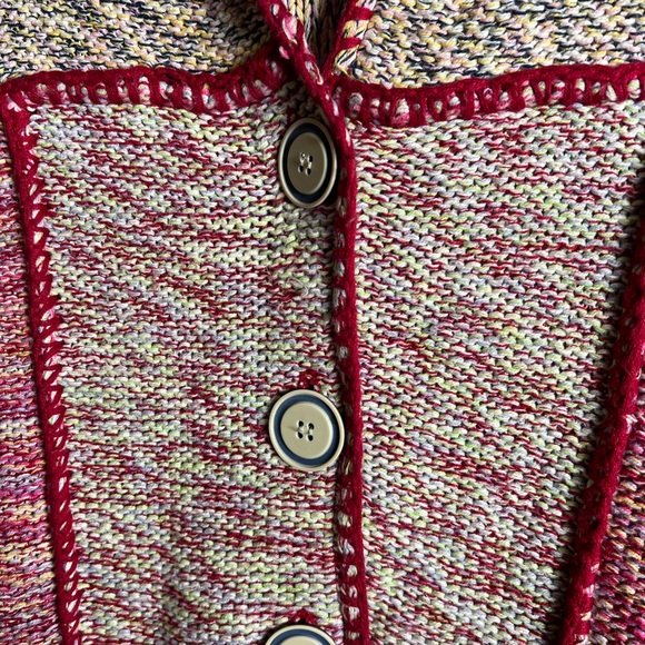 Anthropologie Sparrow Women Button Sweater with hood- Medium - Picture 3 of 10